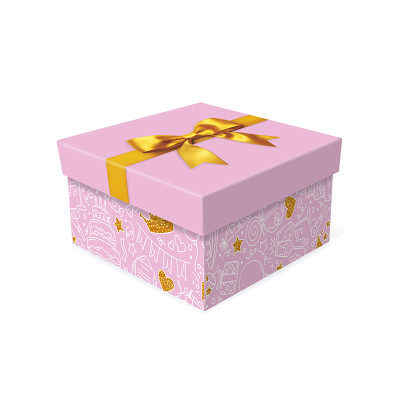 Д10103К.377 Набор подарочных коробок 3 в 1 ПРАЗДНИЧНЫЕ НОТКИ 190х190х90