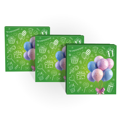 Д10103К.376 Набор подарочных коробок 3 в 1 ВОЗДУШНЫЕ МЕЧТЫ 190х190х90