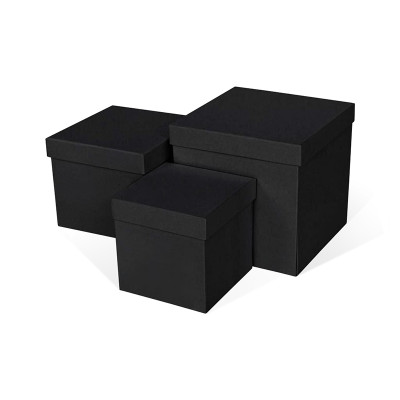 Д11003.И3 Набор подарочных коробок 3 в 1 WOW-эффект тисненая бумага