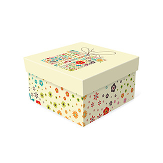 Д10103К.378 Набор подарочных коробок 3 в 1 ВЕСЕННИЙ СЮРПРИЗ 190х190х90