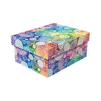 Д10103П.417 Набор подарочных коробок 3 в 1 ВИТРАЖИ 190х150х90