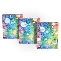 Д10103П.417 Набор подарочных коробок 3 в 1 ВИТРАЖИ 190х150х90