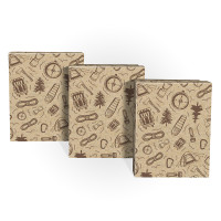 Д10103П.421 Набор подарочных коробок 3 в 1 КЕМПИНГ 190х150х90