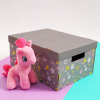 Д20104/№2 Коробка для хранения/Крышка-дно 370х280х180