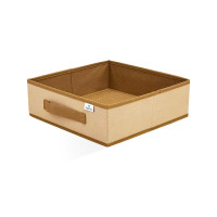 Д70702.081 Коробка для хранения вещей БЕЖЕВЫЙ 30х30х10